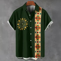 Chemise Africaine Homme Col en V