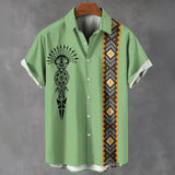 Chemise Africaine Homme Col en V
