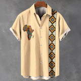 Chemise Africaine Homme Col en V