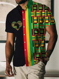 Chemise Africaine Homme Coupe Droite