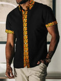 Chemise Africaine Homme Coupe Droite