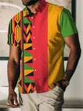 Chemise Africaine Homme Coupe Droite