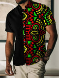 Chemise Africaine Homme Coupe Droite