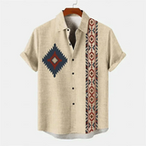 Chemise Africaine Homme en Lin
