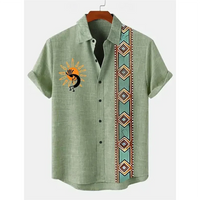 Chemise Africaine Homme en Lin