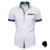 Chemise Africaine Homme Manche Courte