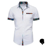 Chemise Africaine Homme Manche Courte