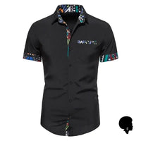 Chemise Africaine Homme Manche Courte