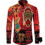 Chemise Africaine Homme Manche Longue