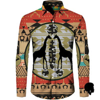 Chemise Africaine Homme Manche Longue