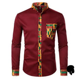 Chemise Blanche Homme Style Africain