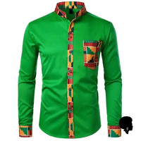 Chemise Blanche Homme Style Africain