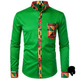Chemise Blanche Homme Style Africain