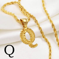 Collier Africain Avec Initiale