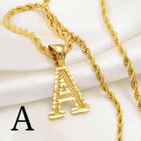 Collier Africain Avec Initiale