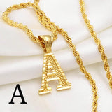 Collier Africain Avec Initiale