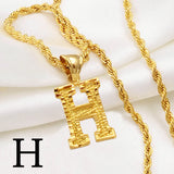 Collier Africain Avec Initiale