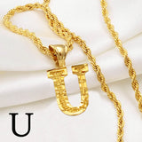 Collier Africain Avec Initiale