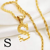 Collier Africain Avec Initiale
