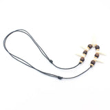 Collier Africain Dents De Loup Imitation