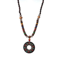 Collier Africain en Bois