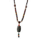 Collier Africain en Bois