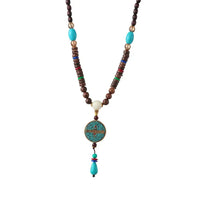 Collier Africain en Bois