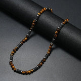 Collier Africain Œil de Tigre