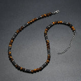 Collier Africain Œil de Tigre