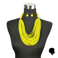 Collier Africain Perles