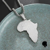 Collier Continent Africain