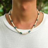 Collier De Perles Africain Homme
