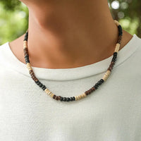 Collier De Perles Africain Homme