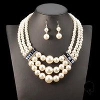 Colliers Africains Grosses Perles