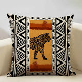 Coussin Africain Motif Tigre