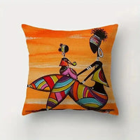 Coussin Motif Africain