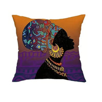 Coussin Style Femme Africaine