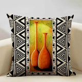 Coussin Tissu Africain