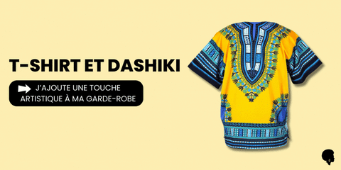 camiseta dashiki y africana