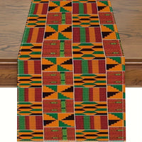 Chemin de Table Africain Motif Kente