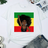 T Shirt Femme Noire Africaine