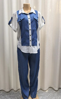 Ensemble Africain Femme en Jean