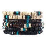 Ensemble de Bracelets Perles Africains