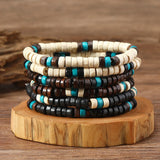 Ensemble de Bracelets Perles Africains