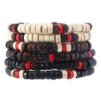 Ensemble de Bracelets Perles Africains