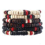 Ensemble de Bracelets Perles Africains
