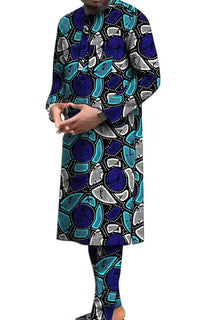 Ensemble Long Africain Homme
