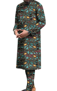 Ensemble Long Africain Homme
