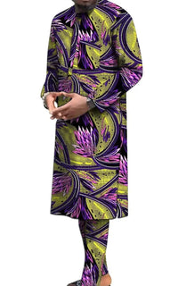 Ensemble Long Africain Homme