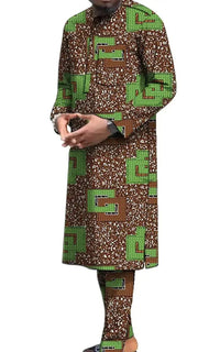 Ensemble Long Africain Homme
